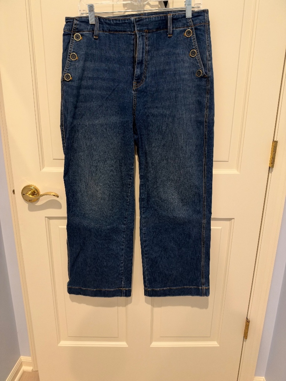Talbots Wide Leg Sailor-Style Jeans – Size 14 Petite